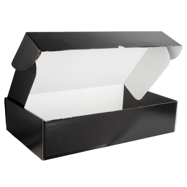 Levertijd ca.10 werkdagen Postdozen bedrukken Zwart 610x370x140mm