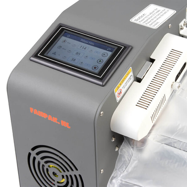 Levering uit voorraad Luchtkussenmachine HY-03 - Fanpak