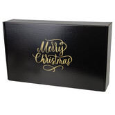 Kerstdozen Zwart 610x370x140mm