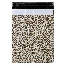100x verzendzakken Leopard Medium