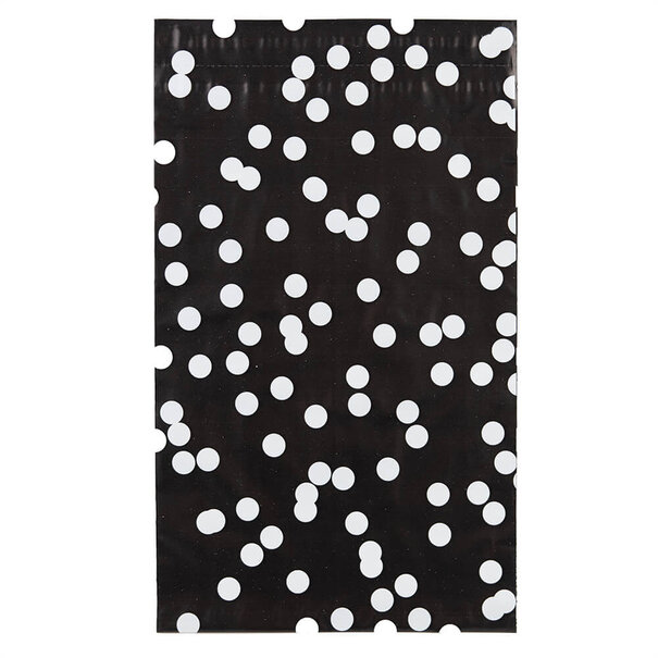 Levering uit voorraad 100x verzendzakken Dots Small