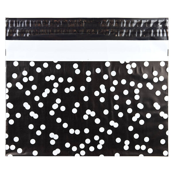 Levering uit voorraad 100x verzendzakken Dots Large