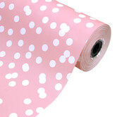 Inpakpapier Dots Roze - 50cm x 100mtr