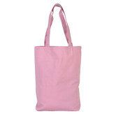 10x katoenen shopper Pink Lavender