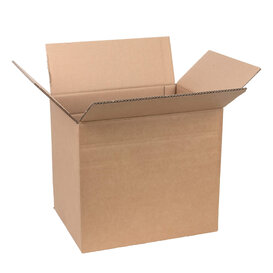 Kartonnen dozen Bruin Dubbelgolf 400x300x350mm