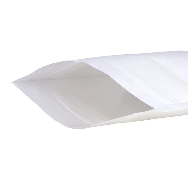 Levertijd ca. 5 werkdagen Stazakken bedrukken - Wit met venster 13x22.5cm