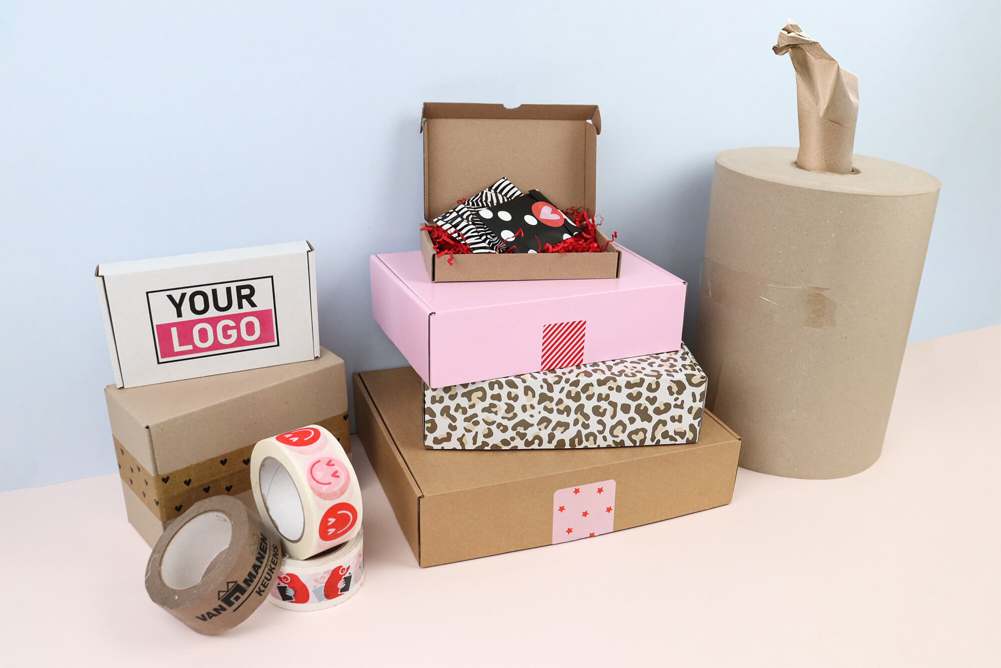 Met deze producten creëer je heel eenvoudig een luxe verzendverpakking!