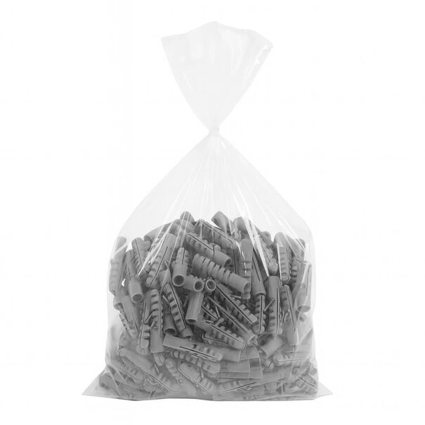 Levering uit voorraad 1000x plastic zakken LDPE 20x30cm 50my