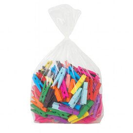 1000x plastic zakken LDPE 25x40cm 25my