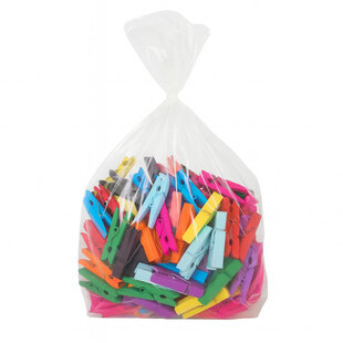 1000x plastic zakken LDPE 25x40cm 25my