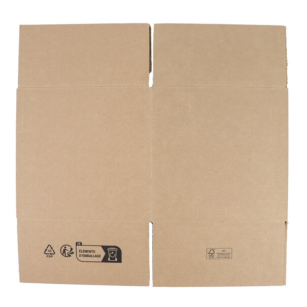 Levering uit voorraad Kartonnen dozen bruin 250x250x250mm