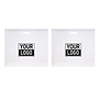 Plastic tassen bedrukken 60x51+2x4cm wit