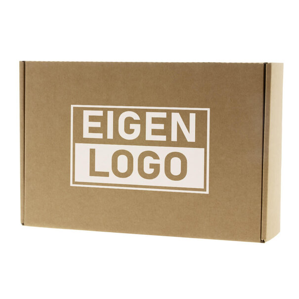 Levertijd ca.10 werkdagen Postdozen bedrukken Bruin 380x300x140mm