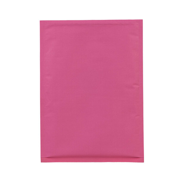 Levering uit voorraad 100x Bubbel envelop D Roze A5+ binnenmaat 18x26,5cm