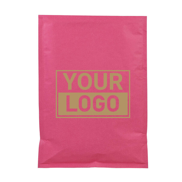 Levertijd ca.10 werkdagen Roze bubbel envelop G bedrukken