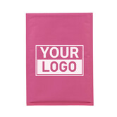 Roze bubbel envelop D bedrukken