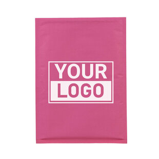 Roze bubbel envelop D bedrukken