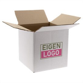 Dozen bedrukken Wit 200x200x200mm