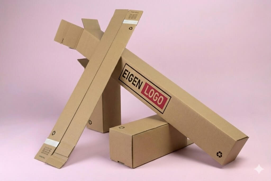 Wanneer kies je een verzendkoker in plaats van een platte doos?