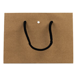 10x cadeautasjes Bruin A5