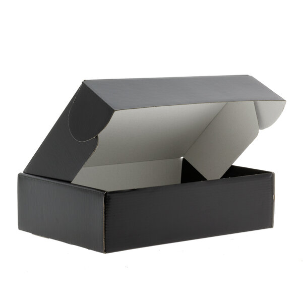 Levering uit voorraad 25x postdozen Zwart 610x329x135mm