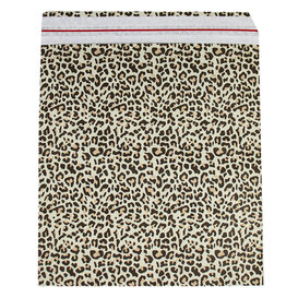 50x Papieren verzendzak Leopard L
