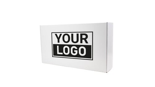 Postdozen bedrukken Wit 610x329x135mm