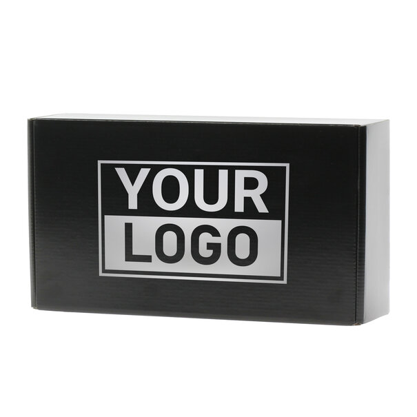 Levertijd ca.10 werkdagen Postdozen bedrukken Zwart 610x329x135mm