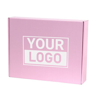 Postdozen bedrukken Pink Lavender 350x280x80mm