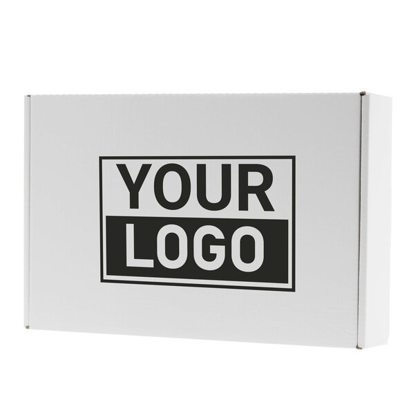 Levertijd ca.10 werkdagen Postdozen bedrukken Wit 280x190x72mm