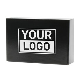 Postdozen bedrukken Zwart 280x190x75mm