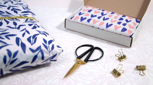 De mogelijkheden voor het bedrukken van jouw vloeipapier op een rij