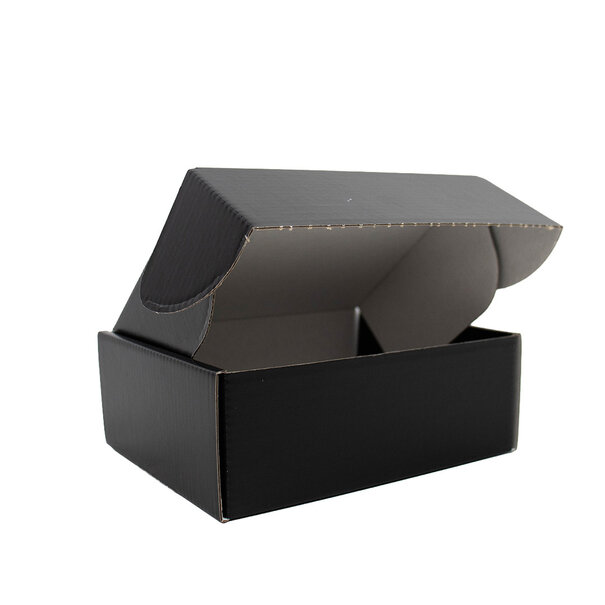 Levering uit voorraad 25x postdozen Zwart 160x130x90mm