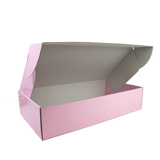 Levering uit voorraad 25x postdozen Roze 610x329x135mm