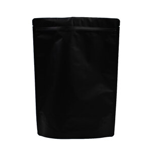 100x Stazakken mat Zwart 25x34cm