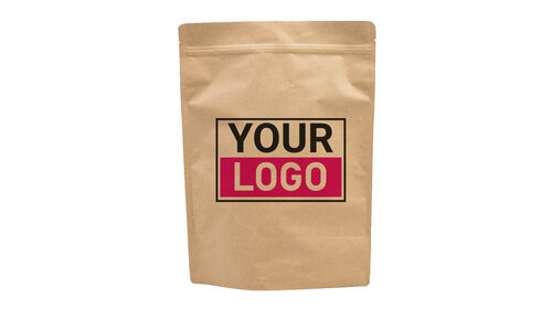 Stazakken bedrukken - Bruin 30x37cm