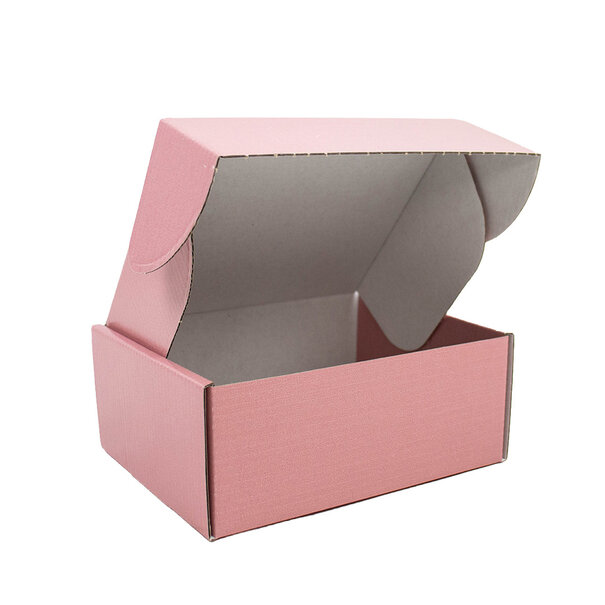 Levertijd ca.10 werkdagen Postdozen bedrukken Oud Roze 160x130x90mm