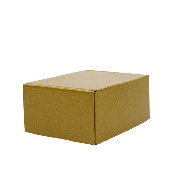 Levertijd ca.10 werkdagen Postdozen bedrukken Goud 160x130x90mm