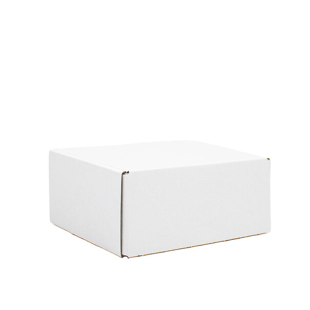 Levertijd ca.10 werkdagen Postdozen bedrukken Wit 160x130x90mm