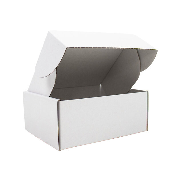 Levertijd ca.10 werkdagen Postdozen bedrukken Wit 160x130x90mm