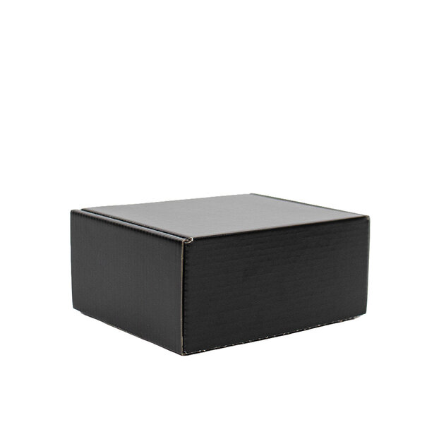 Levertijd ca.10 werkdagen Postdozen bedrukken Zwart 160x130x90mm