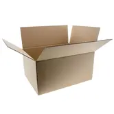 Kartonnen dozen bruin Dubbelgolf 500x400x300mm