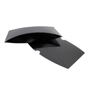 25x gondeldoos Zwart 110x230x40mm