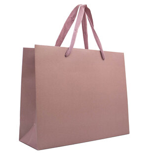 10x cadeautasjes Dusty Rose A4