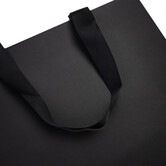 10x cadeautasjes Mat Zwart A4