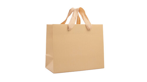 10x cadeautasjes Warm Sand A5