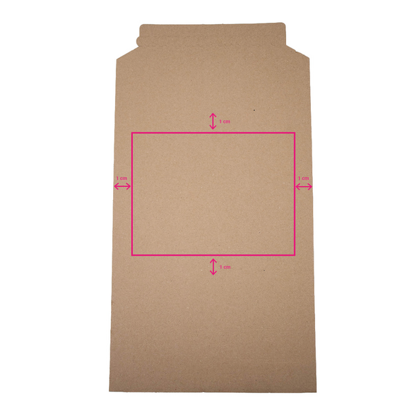 Levertijd ca. 5 werkdagen Boekverpakkingen bedrukken 370x290x20-75mm