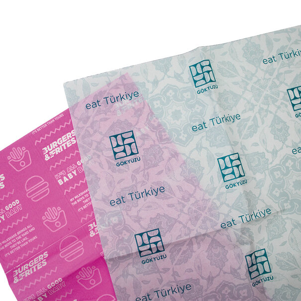 Levertijd ca. 2 weken Vetvrij papier bedrukken 20x25cm 1 kleur