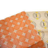 Vetvrij papier bruin bedrukken 31x43cm 1 kleur