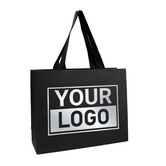 Cadeautasje bedrukken Mat Zwart A4